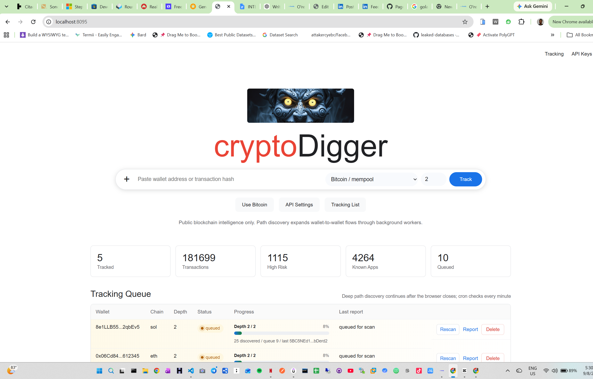 Interpol crypto tracker software